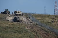 עבודות של צה"ל בגבול לבנון (אייל מרגולין/פלאש90)