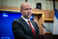 יו"ר הכנסת במסיבת העיתונאים