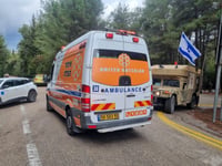 אסון בירושלים: משטח בלוקים נפל על תלמיד ישיבה ופצע אותו קשה