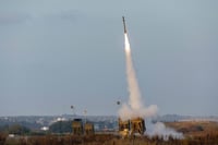 כיפת ברזל יירטה כטב"מ בשטח לבנון
