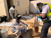 24 ימים אחרי הטבח: חלקי גופות אותרו בחוף זיקים