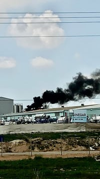 המטח לעוטף עזה: פועל נפצע מרסיס, נזק למפעל