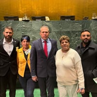 משלחת הגבורה: רחל מאופקים הגיעה לאו"ם