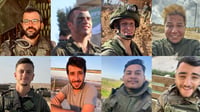 הותרו לפרסום שמותיהם של 10 מהנופלים ברצועת עזה