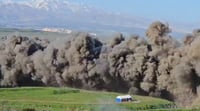 צפו: הפיצוץ המפתיע שהבהיל את תושבי הגולן