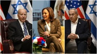במשך כ-50 דקות: ביידן והאריס שוחחו עם נתניהו
