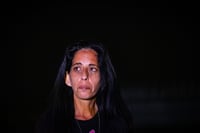 "אתנפל עלייך בהפגנה": תושב נהריה איים על אמו של החטוף ונעצר