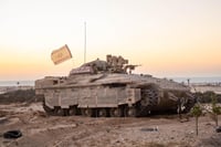 הטנק עלה על מטען: לוחם במילואים נפצע קשה בקרב בעזה
