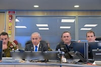 צפו: נתניהו בבור, מתייחס לראשונה לתקיפה בתימן