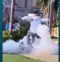 נער בן 17 קפץ על חבילת נפצים ונפצע באורח בינוני. צפו