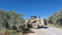למנוע הסתתרות מחבלים: צה"ל מחשף שטחים בכביש 5