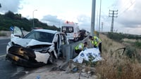 הקטל בדרכים: צעיר כבן 20 נהרג בתאונה סמוך לכניסה לעיר אלעד