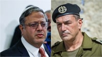 עימות בין הרמטכ״ל לבן גביר: ״למה צריך לתת להם הומניטרי״?