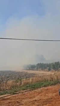 הושגה שליטה על השריפה בכפר אביב: בתי התושבים ניצלו