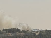 שריפת ענק ליד עין כרם, תושבי הכפר השוודי פונו מבתיהם