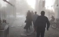 תיעוד חדש: השניות שאחרי הפצצת תאגיד השידור האיראני