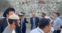 ביום חתונתו: הרב הסרוג עלה להר הבית ונעצר