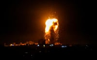 שערי הגיהנום נפתחו? דיווח ראשוני על חגורת אש בעיר עזה