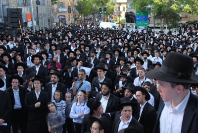 מחקר גיאוקרטוגרפיה: עד שנת 2022 – מיליון חרדים בישראל