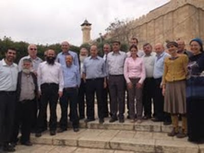 סיעת הבית היהודי סיירה בחברון "הכל התחיל כאן"