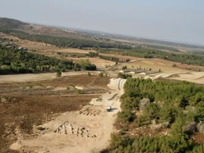 ישוב מתקופת מרד החשמונאים נחשף לצד דרך בורמה