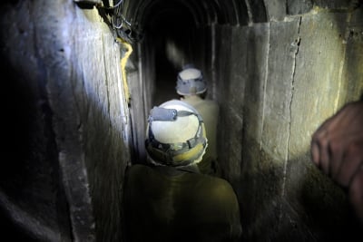 הותר לפרסום: נחשפה מנהרת טרור באזור דרום הרצועה