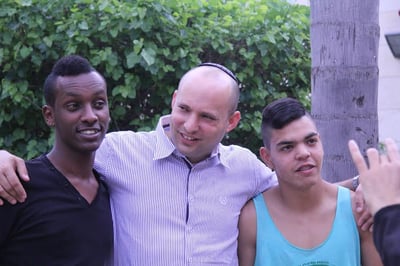 בנט וסיעת הבית היהודי ערכו סיור בצפון