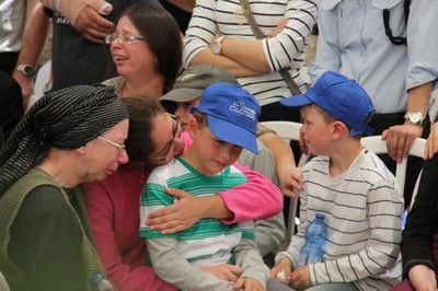 משמחה ליגון: תיעוד מהלווית ניצב משנה ברוך מזרחי הי"ד