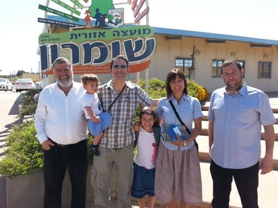 העיתונאי בועז ביסמוט סייר בשומרון והתרגש