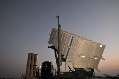 חמאס שיגר מזל"ט לישראל, טיל יירט אותו