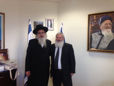 הרב בן דהן מתגייס לטובת הברסלבים היוצאים לאומן