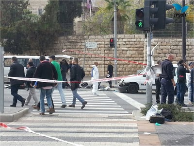 צפו: כך חוסל המחבל הערבי שביצע את הפיגוע