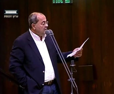 אחמד טיבי בהר הבית: "אנחנו בעלי המקום"