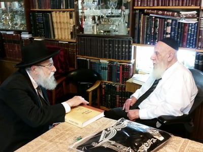לראשונה; רב מהציונות הדתית נפגש עם הרב כהן