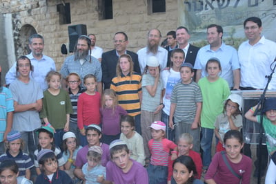 ילדי מגורשי שא-נור הגיעו לראות את הבית