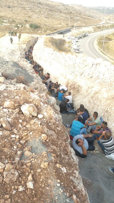 פצצה מתקתקת: לוחמי מג"ב לכדו 120 שב"חים