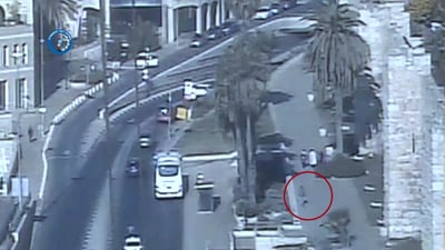 שוטרים מנעו פיגוע דקירה בסמוך לשער שכם
