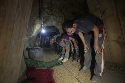 אנשי דאעש נכנסים לעזה במנהרות של החמאס