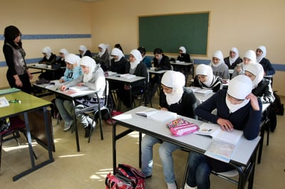 78% מהתלמידים בירושלים חרדים וערבים