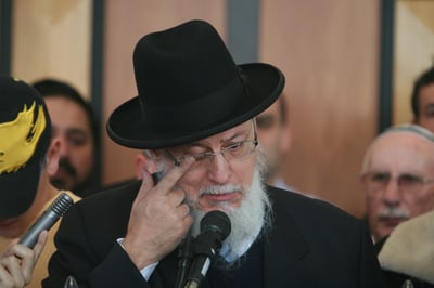 נפטר רבה הראשי של צרפת הרב יוסף סיטרוק זצ"ל