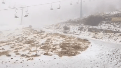 היערכות להצפות; שלג יורד בחרמון: צפו בתיעוד