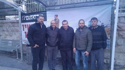 השר היחיד מהליכוד שהגיע למאהל מפוני עמונה