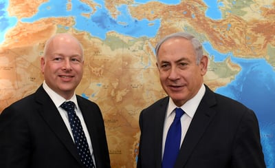 ג'ייסון גריבנלט נפגש עם ראש הממשלה נתניהו