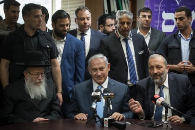 נתניהו ייפגש עם החרדים; ליברמן מקשיח עמדות