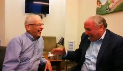 צפו: התשובה של בני בגין ודודי אמסלם למבקרים