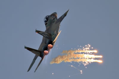 עוצר אימונים בחיל האוויר בשל מטוס שכמעט התרסק