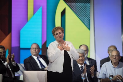 צפו: כלת הפרס מרים פרץ בנאום עוצמתי ומרגש במיוחד