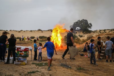 בשל מזג האוויר: ראשי ערים אוסרים להדליק מדורות