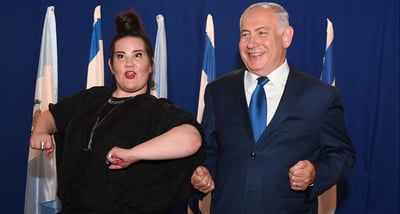 "היי, כפרה עלייך", כשנתניהו פגש את נטע. צפו