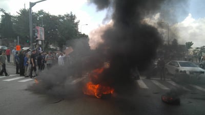 פינוי נתיב האבות: עשרות חוסמים את הכניסה לי-ם